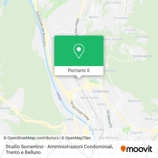 Mappa Studio Sorrentino - Amministrazioni Condominiali