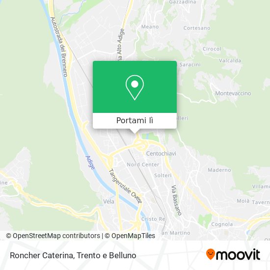 Mappa Roncher Caterina