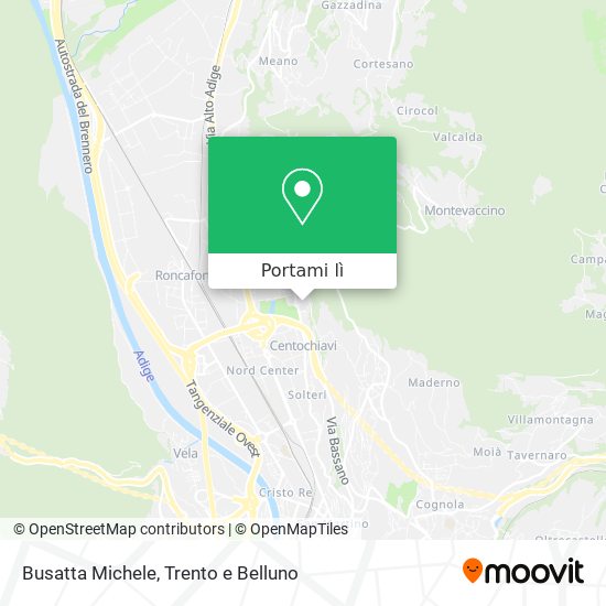 Mappa Busatta Michele