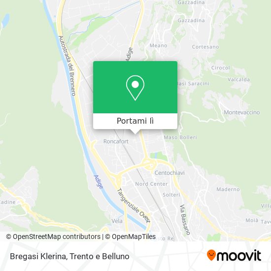 Mappa Bregasi Klerina