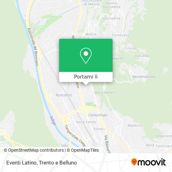 Mappa Eventi Latino