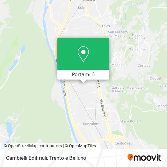 Mappa Cambielli Edilfriuli