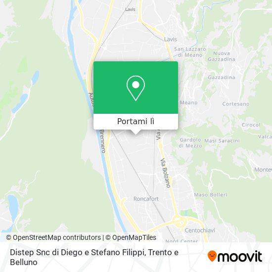 Mappa Distep Snc di Diego e Stefano Filippi