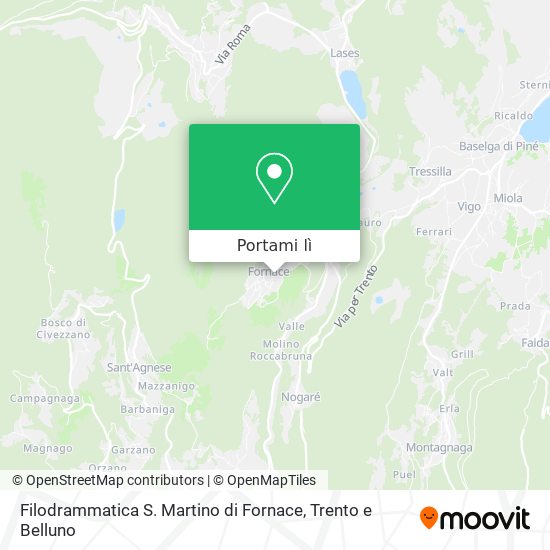 Mappa Filodrammatica S. Martino di Fornace