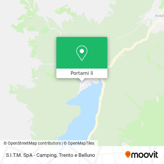 Mappa S.I.T.M. SpA - Camping