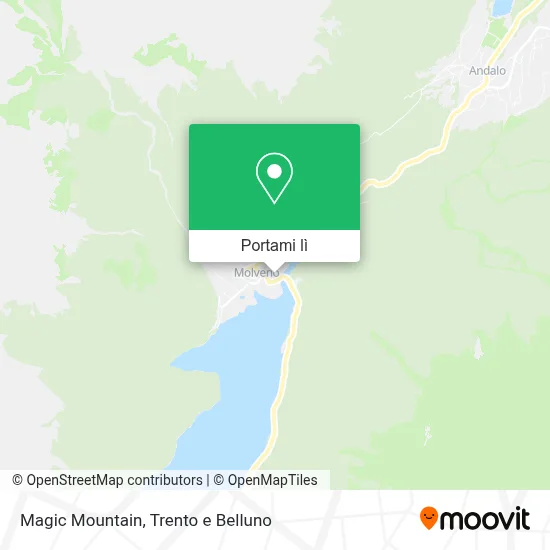 Mappa Magic Mountain