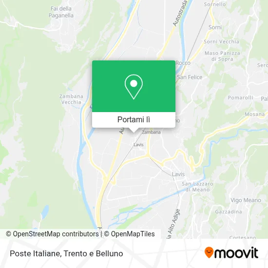 Mappa Poste Italiane