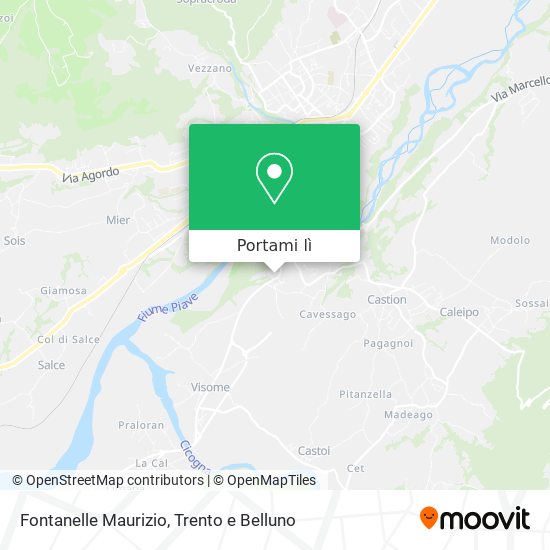 Mappa Fontanelle Maurizio