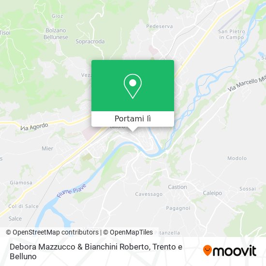 Mappa Debora Mazzucco & Bianchini Roberto