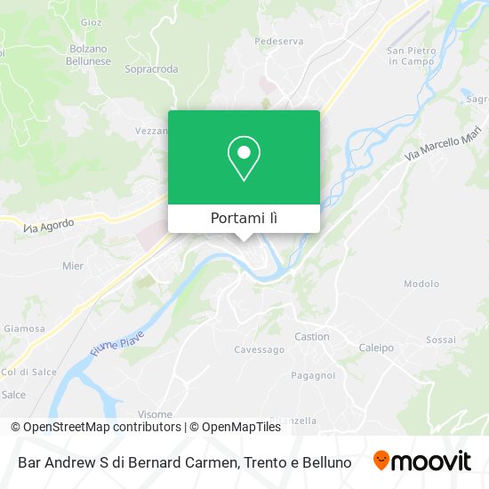 Mappa Bar Andrew S di Bernard Carmen