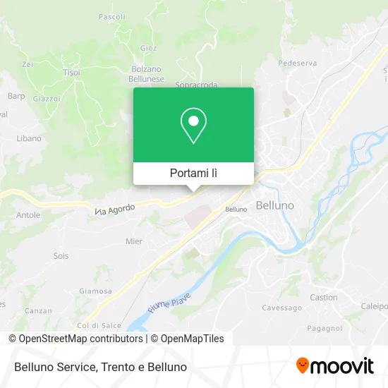 Mappa Belluno Service