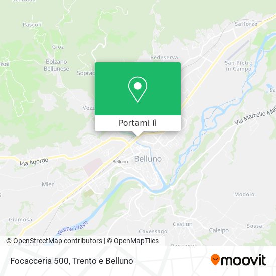 Mappa Focacceria 500