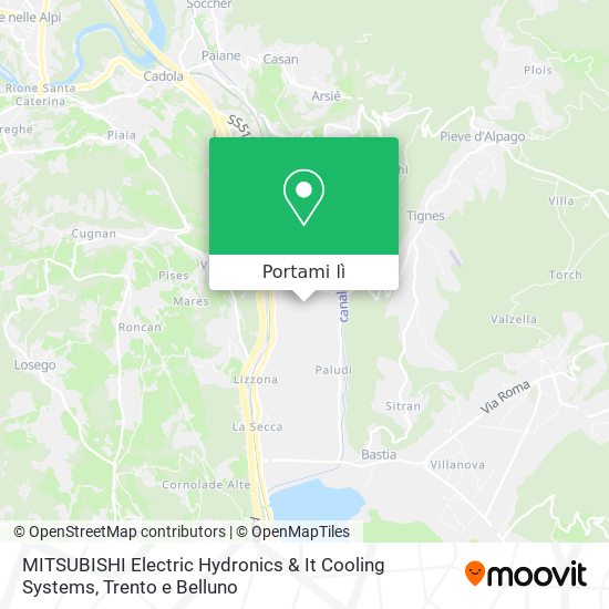 Mappa MITSUBISHI Electric Hydronics & It Cooling Systems
