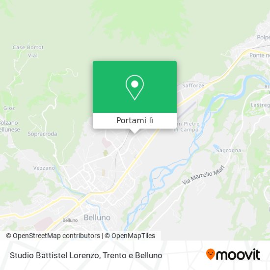 Mappa Studio Battistel Lorenzo