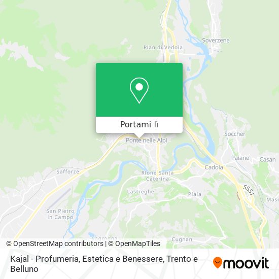 Mappa Kajal - Profumeria, Estetica e Benessere