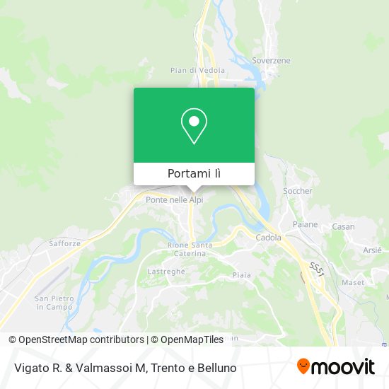 Mappa Vigato R. & Valmassoi M