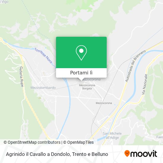 Mappa Agrinido il Cavallo a Dondolo