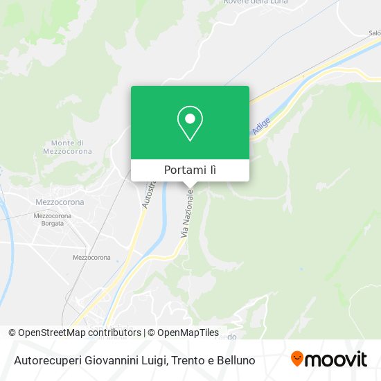 Mappa Autorecuperi Giovannini Luigi