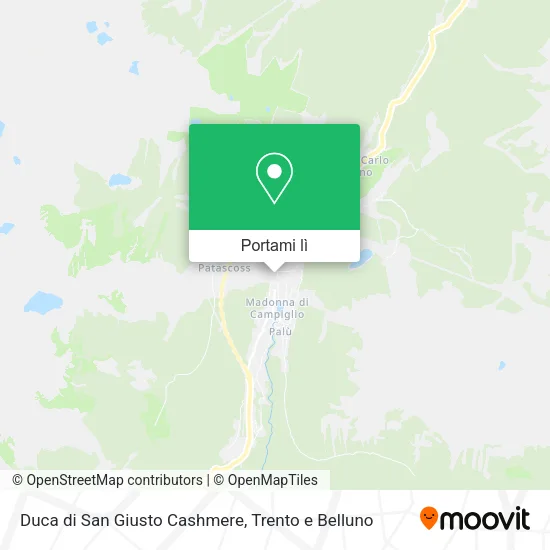 Mappa Duca di San Giusto Cashmere