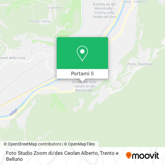 Mappa Foto Studio Zoom di / des Ceolan Alberto