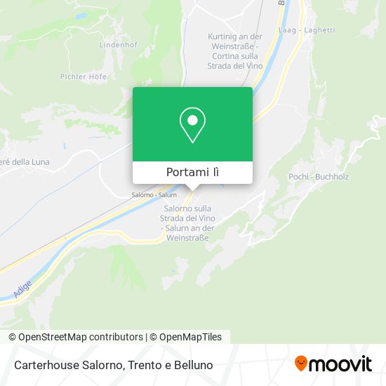 Mappa Carterhouse Salorno