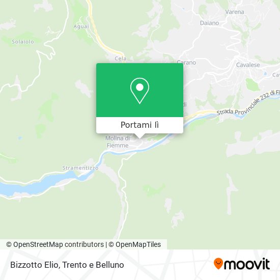 Mappa Bizzotto Elio