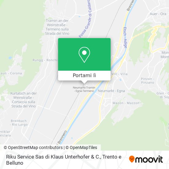 Mappa Riku Service Sas di Klaus Unterhofer & C.