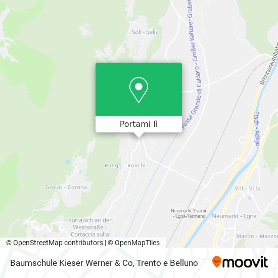 Mappa Baumschule Kieser Werner & Co