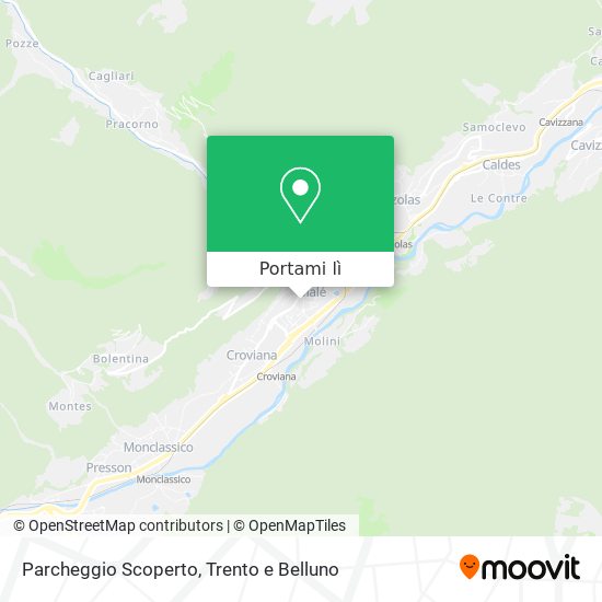Mappa Parcheggio Scoperto