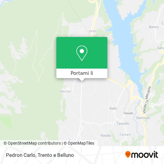 Mappa Pedron Carlo