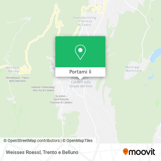 Mappa Weisses Roessl