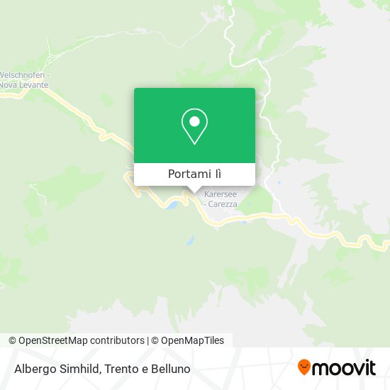 Mappa Albergo Simhild