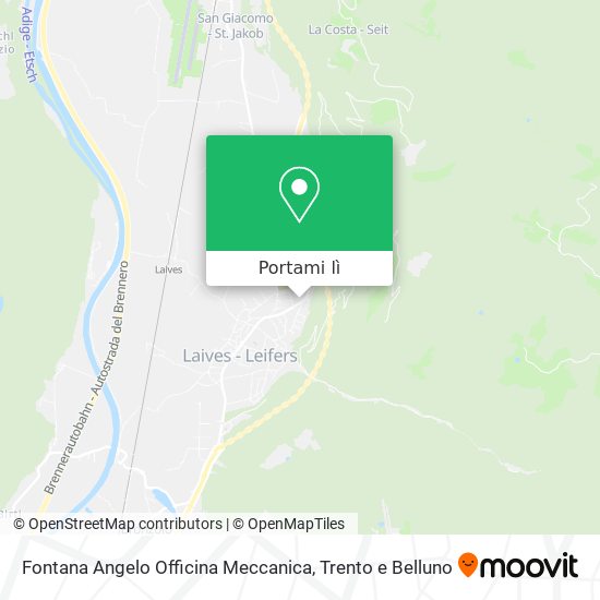 Mappa Fontana Angelo Officina Meccanica