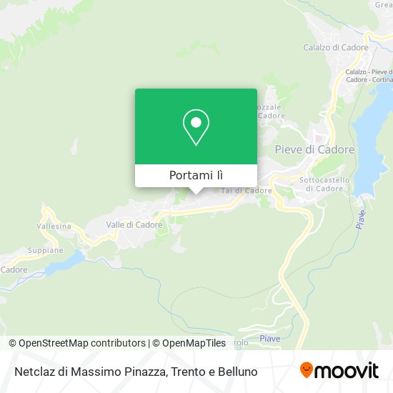 Mappa Netclaz di Massimo Pinazza