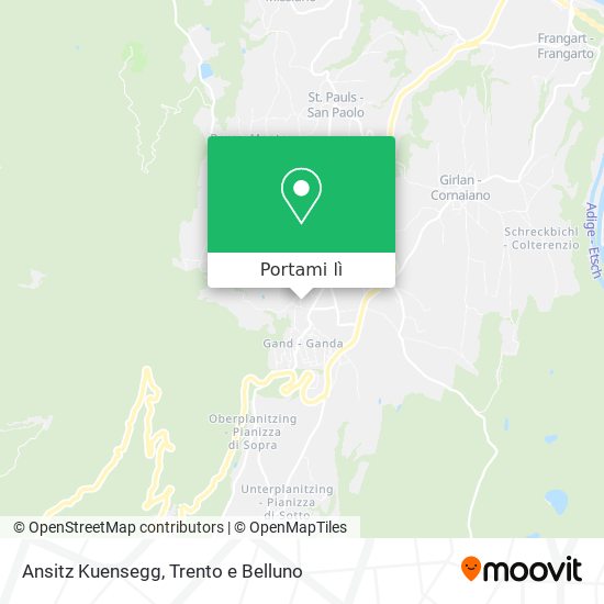 Mappa Ansitz Kuensegg