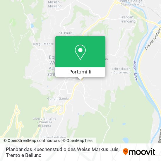 Mappa Planbar das Kuechenstudio des Weiss Markus Luis