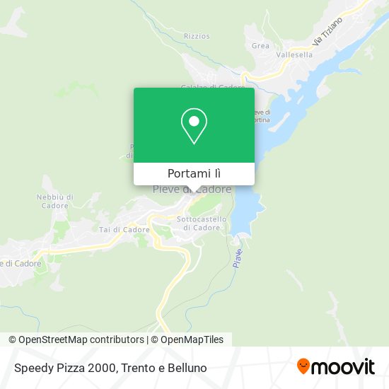 Mappa Speedy Pizza 2000