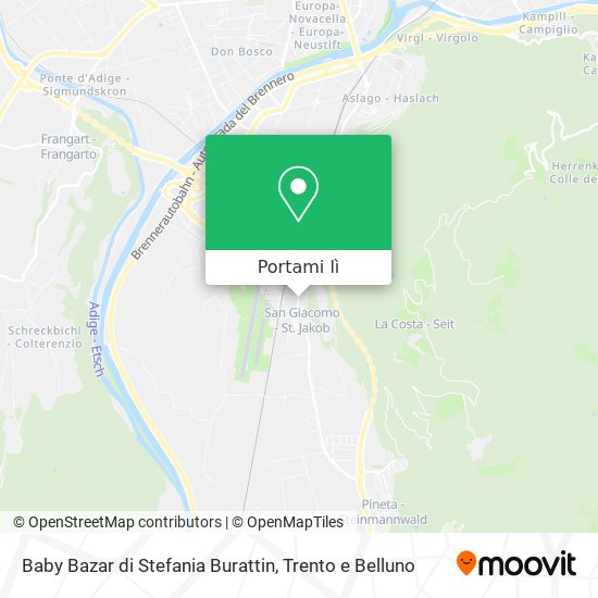 Mappa Baby Bazar di Stefania Burattin