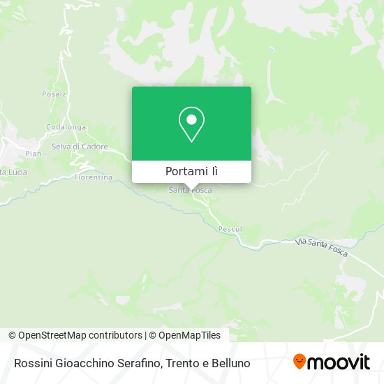 Mappa Rossini Gioacchino Serafino