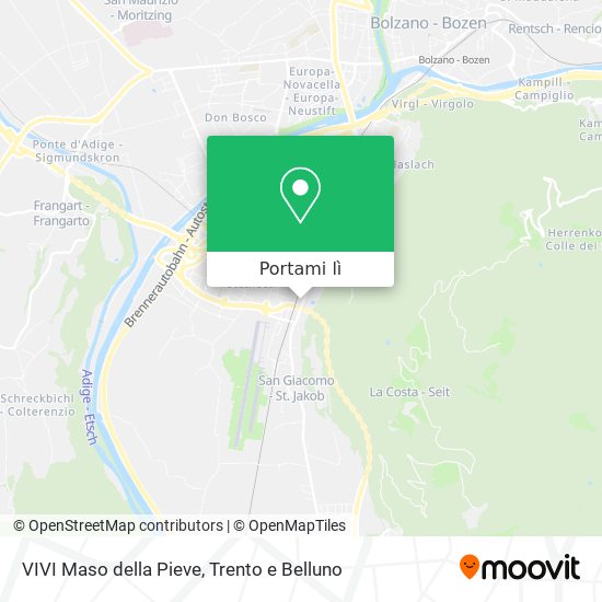 Mappa VIVI Maso della Pieve