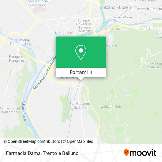 Mappa Farmacia Dama