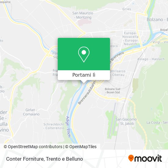 Mappa Conter Forniture