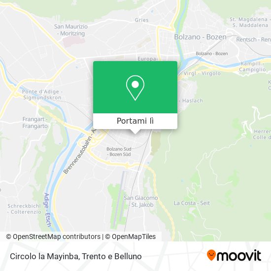 Mappa Circolo la Mayinba