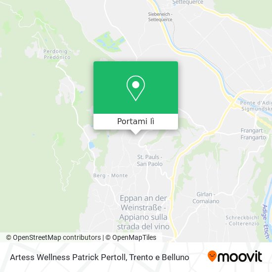 Mappa Artess Wellness Patrick Pertoll