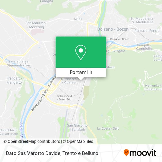 Mappa Dato Sas Varotto Davide