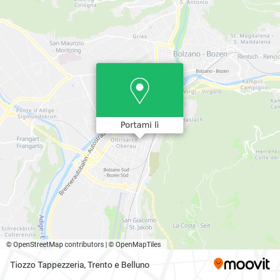 Mappa Tiozzo Tappezzeria