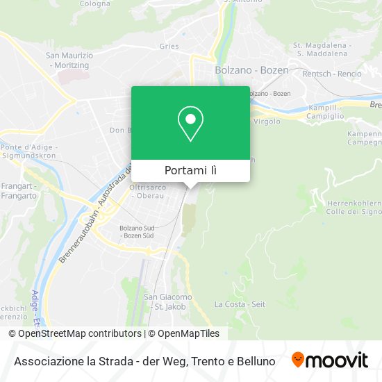 Mappa Associazione la Strada - der Weg