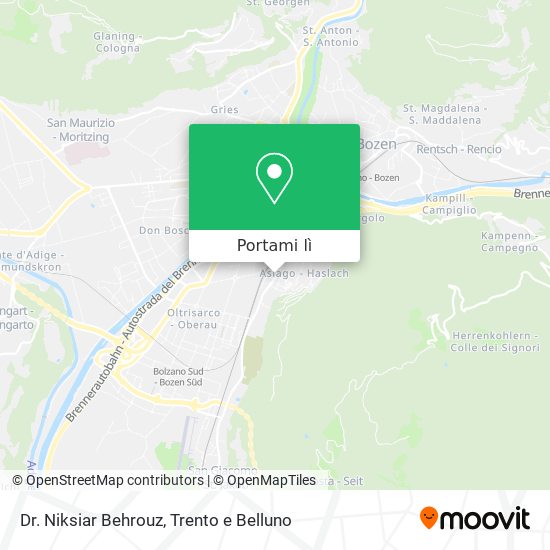 Mappa Dr. Niksiar Behrouz