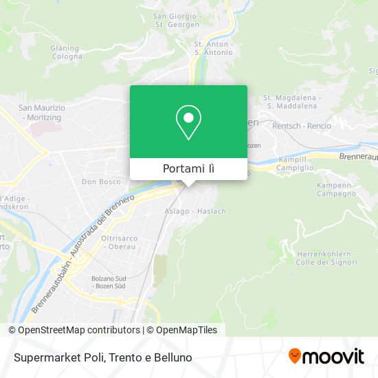 Mappa Supermarket Poli