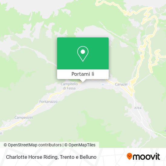 Mappa Charlotte Horse Riding